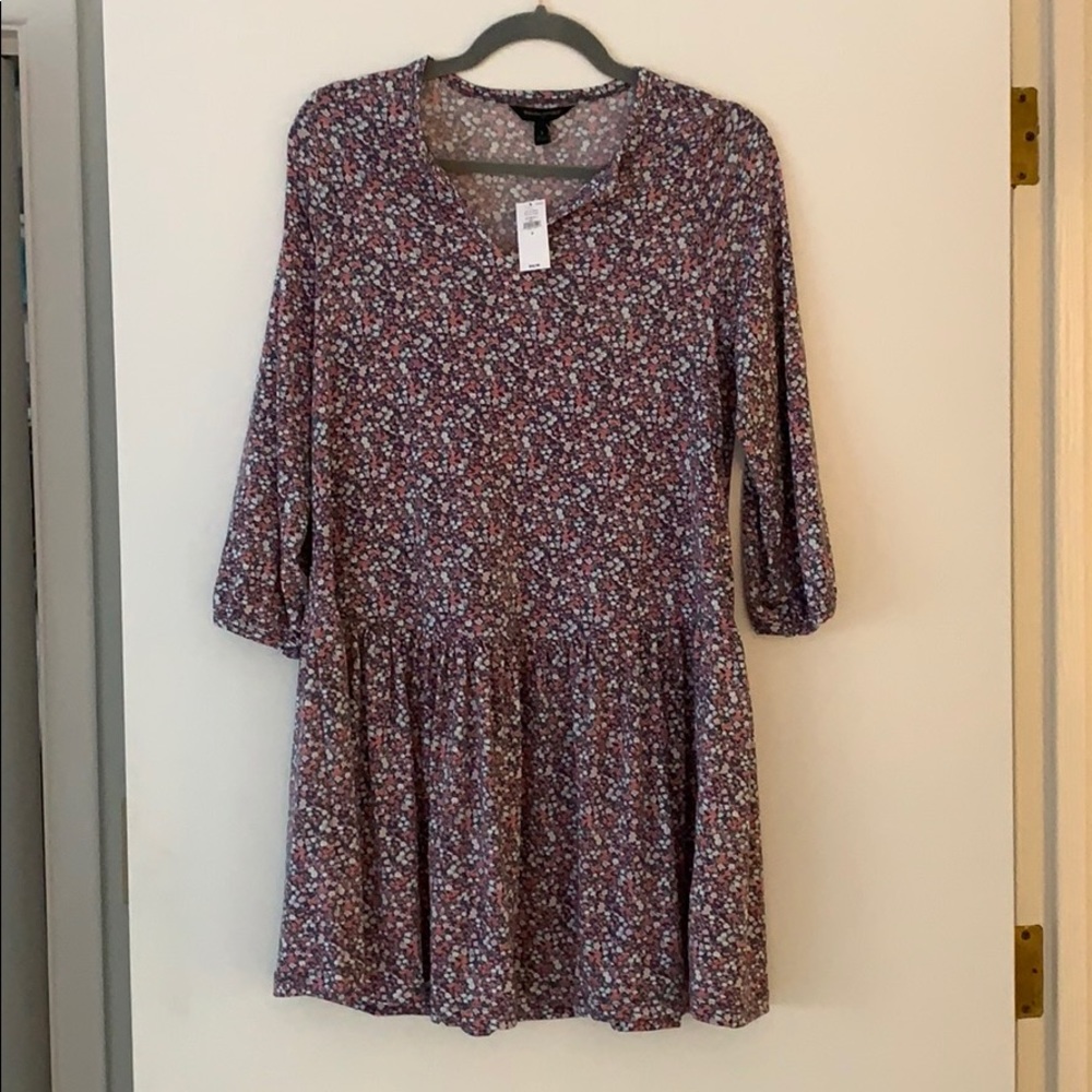 Banana Republic Floral Drop-Waist Dress